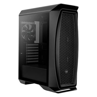 O seu frontal tem design desenhado todo em malha, que permite um fluxo intenso de ar. Ainda pensando na refrigeração, esse modelo tem suporte para 2 f