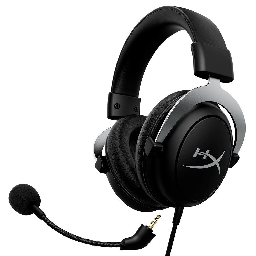 Headset Gamer Hyperx CloudX, Drivers 53mm, Xbox One e Xbox Série X e S, P3, Preto e Cinza - 4P5H8AA Headset Gamer Hyperx CloudX, Drivers 53mm, Xbox One e Xbox Série X e S, P3, Preto e Cinza - 4P5H8AA