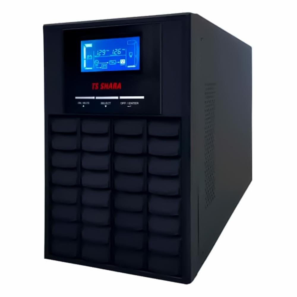 Nobreak TS Shara UPS Senno VT 1KVA, 900W, 2BS, Mono, LCD, USB, RS232, 110V, 2x Baterias Ide Internas de 9AH - 6867 Nobreak TS Shara UPS Senno VT 1KVA, 900W, 2BS, Mono, LCD, USB, RS232, 110V, 2x Baterias Ide Internas de 9AH - 6867