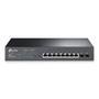 Switch TP-Link Smart Gigabit com 8 Portas PoE+ e 2 Slots SFP JetStream - TL-SG2210MP