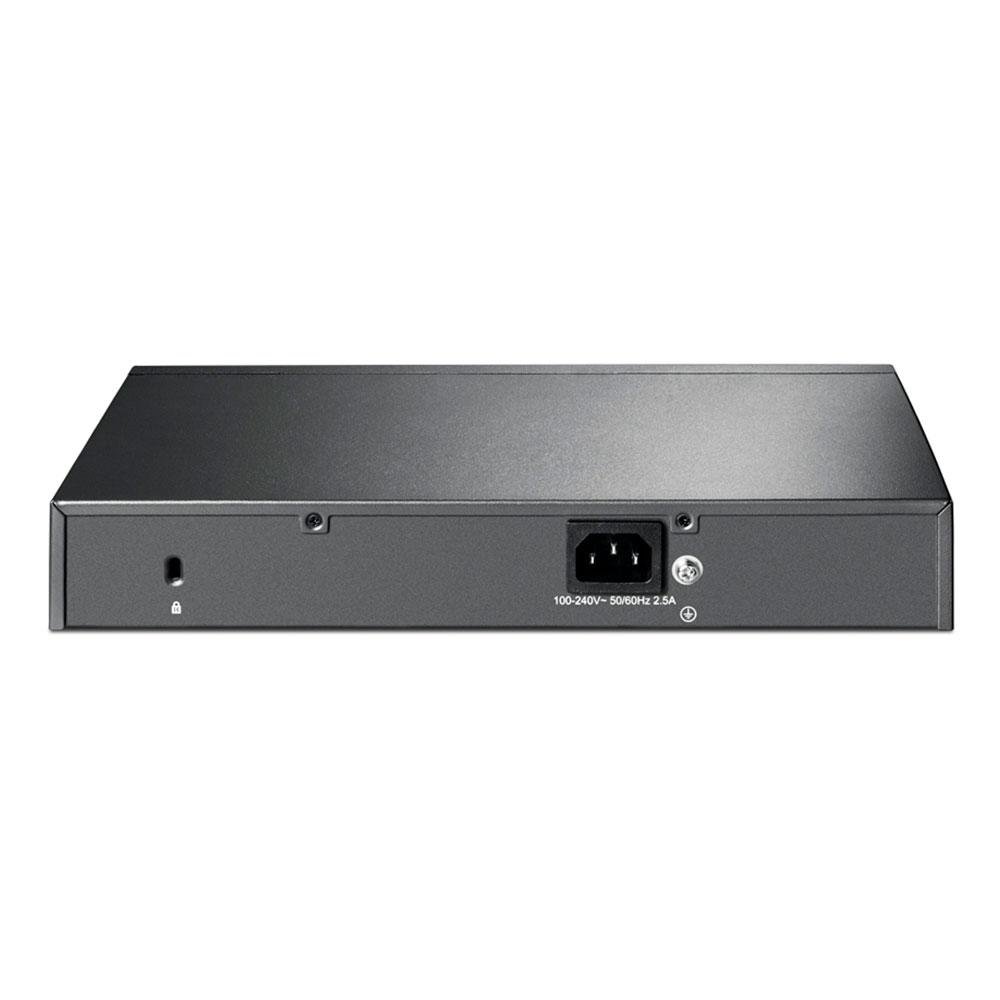 Switch TP-Link Smart Gigabit com 8 Portas PoE+ e 2 Slots SFP JetStream - TL-SG2210MP