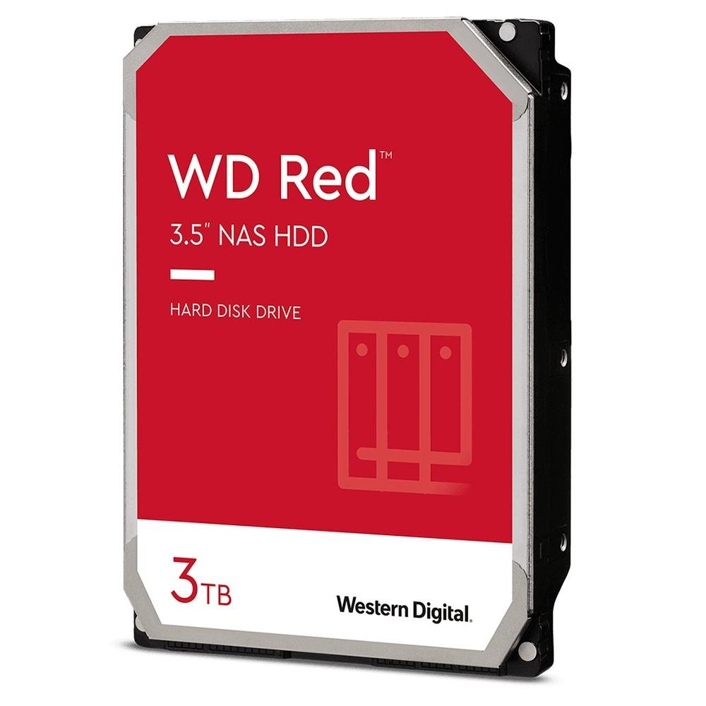 最安 HD WD KaBuM! | 6Gb/s SATA 3.5´, 3TB, Red, 内蔵型ハードディスクドライブ