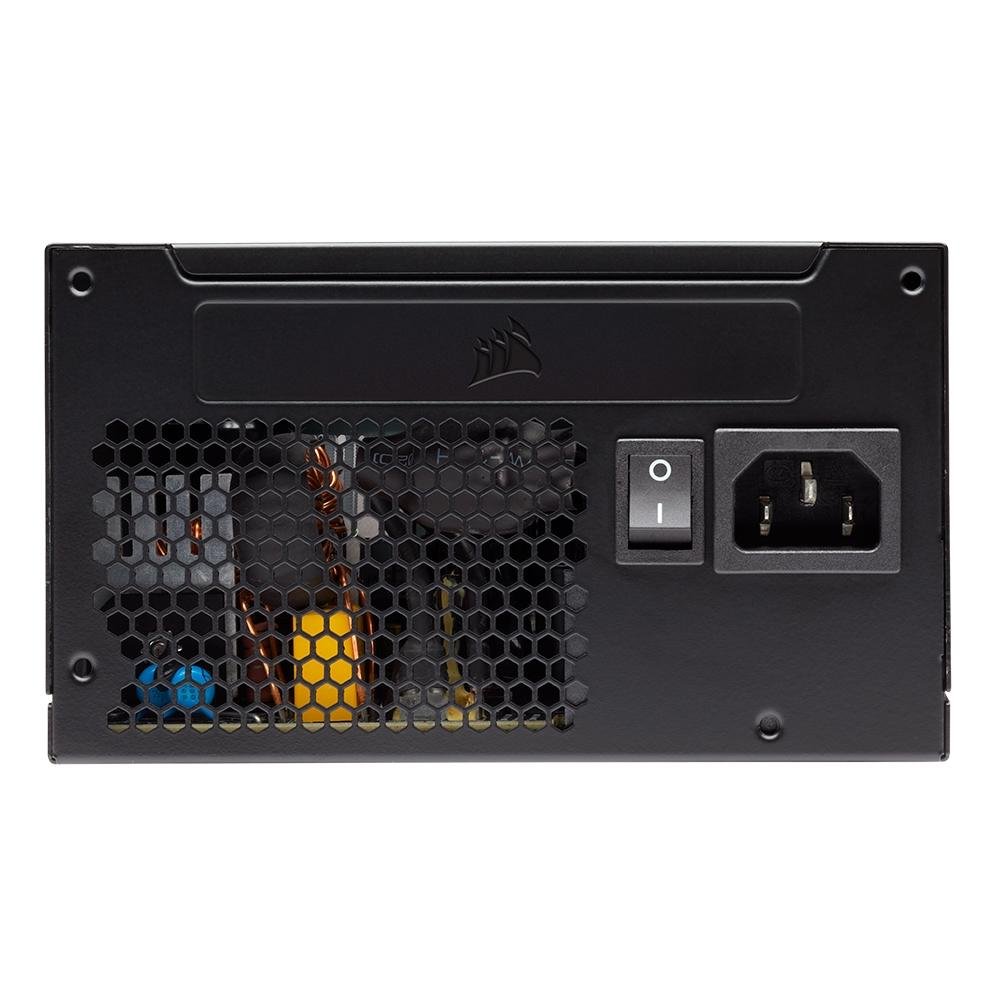 Fonte Corsair CV650, 650W, 80 Plus Bronze, PFC Ativo, Com Cabo, Preto - CP-9020236-BR Fonte Corsair CV650, 650W, 80 Plus Bronze, PFC Ativo, Com Cabo, Preto - CP-9020236-BR