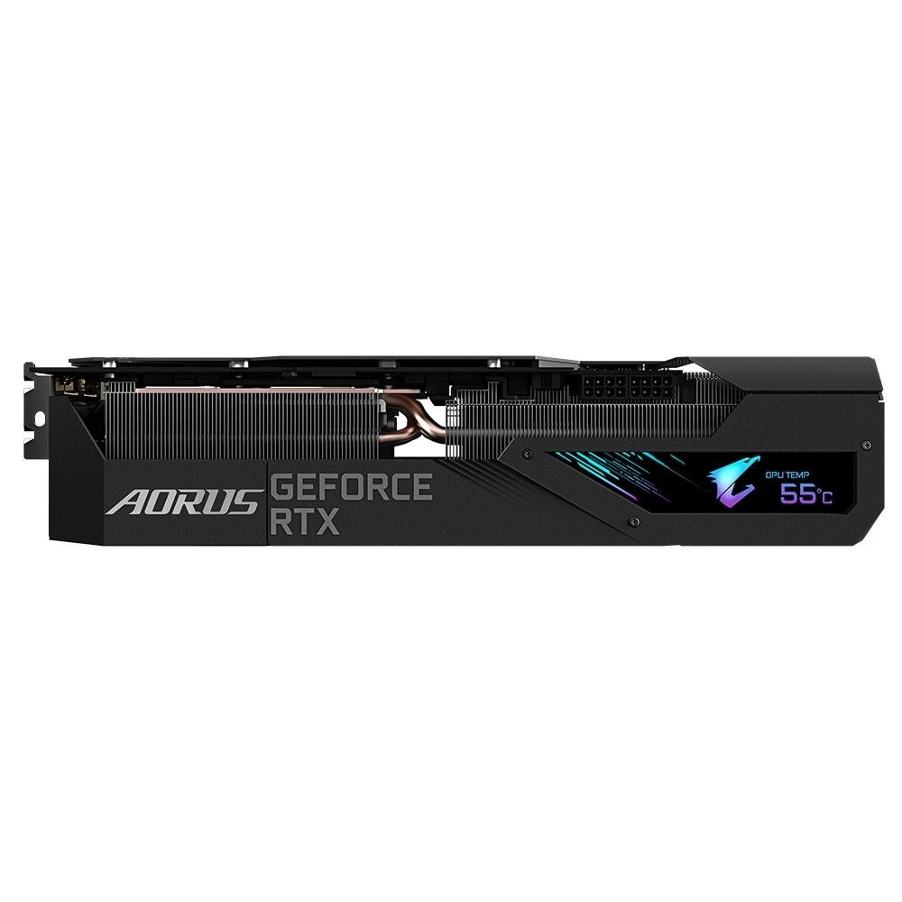 Placa de Vídeo Gigabyte NVIDIA AORUS GeForce RTX 3080 Master Placa de Vídeo Gigabyte NVIDIA AORUS GeForce RTX 3080 Master