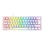 Teclado Gamer Óptico Razer Huntsman Mini, RGB, Switch Vermelho Linear, Formato 60%, Cabo USB-C Destacável, US, Alumínio Mercury Branco - RZ03-03390400