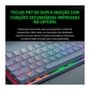 Teclado Gamer Óptico Razer Huntsman Mini, RGB, Switch Vermelho Linear, Formato 60%, Cabo USB-C Destacável, US, Alumínio Mercury Branco - RZ03-03390400