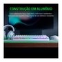 Teclado Gamer Óptico Razer Huntsman Mini, RGB, Switch Vermelho Linear, Formato 60%, Cabo USB-C Destacável, US, Alumínio Mercury Branco - RZ03-03390400
