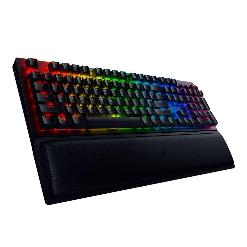 Teclado Sem Fio Mecânico Gamer Razer BlackWidow V3 Pro, Chroma