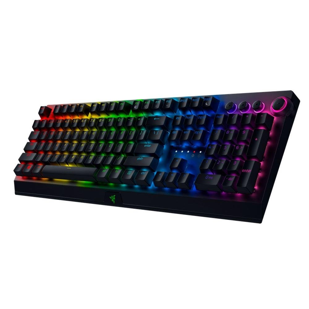 Teclado Sem Fio Mecânico Gamer Razer BlackWidow V3 Pro, Chroma