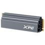 SSD XPG GAMMIX S70, 2TB, M.2 PCIe, Heatsink, Leituras: 7400Mb/s e Gravações 6400Mb/s - AGAMMIXS70-2T-C