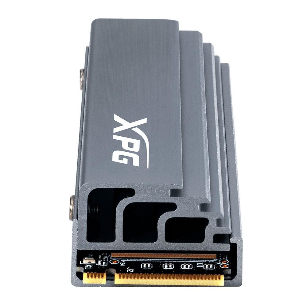 SSD XPG GAMMIX S70, 2TB, M.2 PCIe, Heatsink, Leituras: 7400Mb/s e Gravações 6400Mb/s - AGAMMIXS70-2T-C SSD XPG GAMMIX S70, 2TB, M.2 PCIe, Heatsink, Leituras: 7400Mb/s e Gravações 6400Mb/s - AGAMMIXS70-2T-C