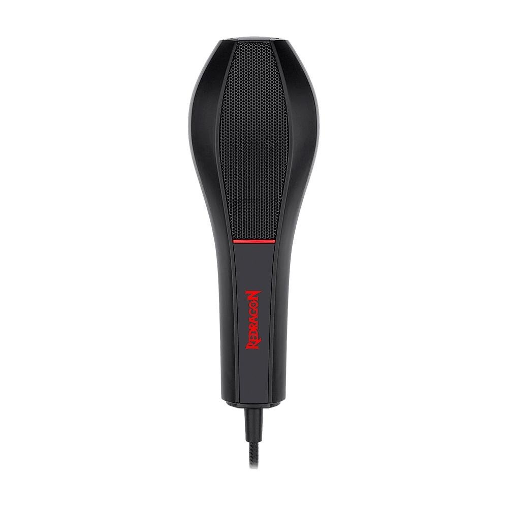 Microfone Gamer e Streamer Redragon Quasar 2, USB, Preto - GM200-1