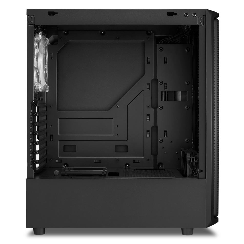 Gabinete Gamer Sharkoon SK3 RGB, Mid Tower, 2x Cooler Fan (1x Frontal, 1x Traseira), Lateral em Vidro Temperado - SK3RGB