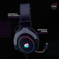 Headset Gamer Dazz Immersion, Som 