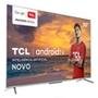 Smart TV TCL 55" P715 LED 4K UHD, WiFi, Bluetooth, 3x HDMI, 2x  USB, HDR, Google Assistant, Android TV, Borda Ultrafina - 55P715