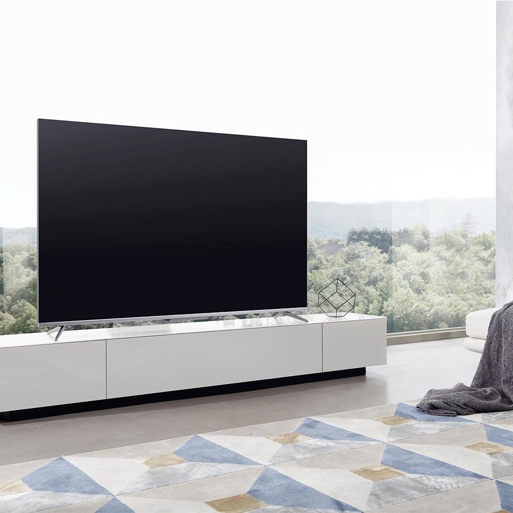 Smart TV TCL 55" P715 LED 4K UHD, WiFi, Bluetooth, 3x HDMI, 2x  USB, HDR, Google Assistant, Android TV, Borda Ultrafina - 55P715
