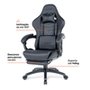 Cadeira Gamer Husky Tempest 700, Até 145kg, Almofadas, Reclinável 150º, PU, Descanso para Pés, Preta - HCG700PT