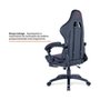 Cadeira Gamer Husky Tempest 700, Até 145kg, Almofadas, Reclinável 150º, PU, Descanso para Pés, Preta e Vermelha - HCG700PTVR