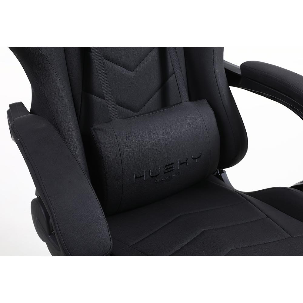 Cadeira Gamer Husky Gaming Tempest 500, Preto, Com Almofadas, Descanso Para Pernas Retrátil, Reclinável - HGMA078 Cadeira Gamer Husky Gaming Tempest 500, Preto, Com Almofadas, Descanso Para Pernas Retrátil, Reclinável - HGMA078
