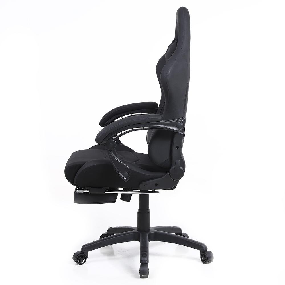 Imagem 10 de 11 do produto Cadeira Gamer Husky Gaming Tempest 500, Preto, Com Almofadas, Descanso Para Pernas Retrátil, Reclinável - HGMA078