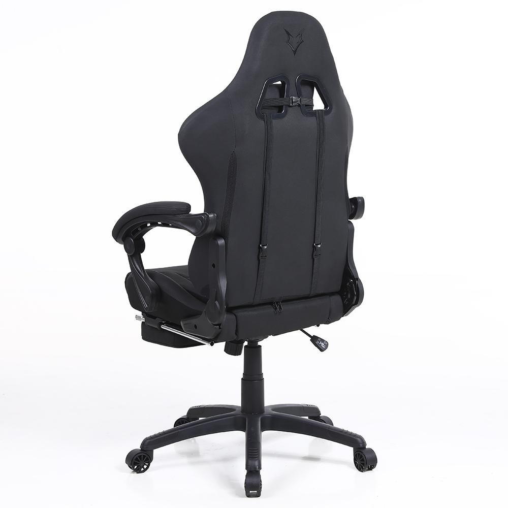 Imagem 11 de 11 do produto Cadeira Gamer Husky Gaming Tempest 500, Preto, Com Almofadas, Descanso Para Pernas Retrátil, Reclinável - HGMA078