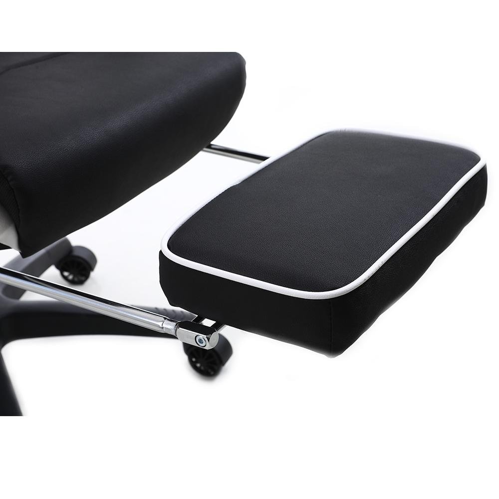 Cadeira Gamer Husky Gaming Tempest 500, Preto e Branco, Com Almofadas, Descanso Para Pernas Retrátil, Reclinável - HGMA082 Cadeira Gamer Husky Gaming Tempest 500, Preto e Branco, Com Almofadas, Descanso Para Pernas Retrátil, Reclinável - HGMA082