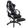 Cadeira Gamer Husky Gaming Tempest 500, Preto e Branco, Com Almofadas, Descanso Para Pernas Retrátil, Reclinável - HGMA082
