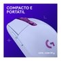 Mouse Gamer Sem Fio Logitech G305 Lightspeed, 6 Botões, 12.000 DPI, Lilás - 910-006021