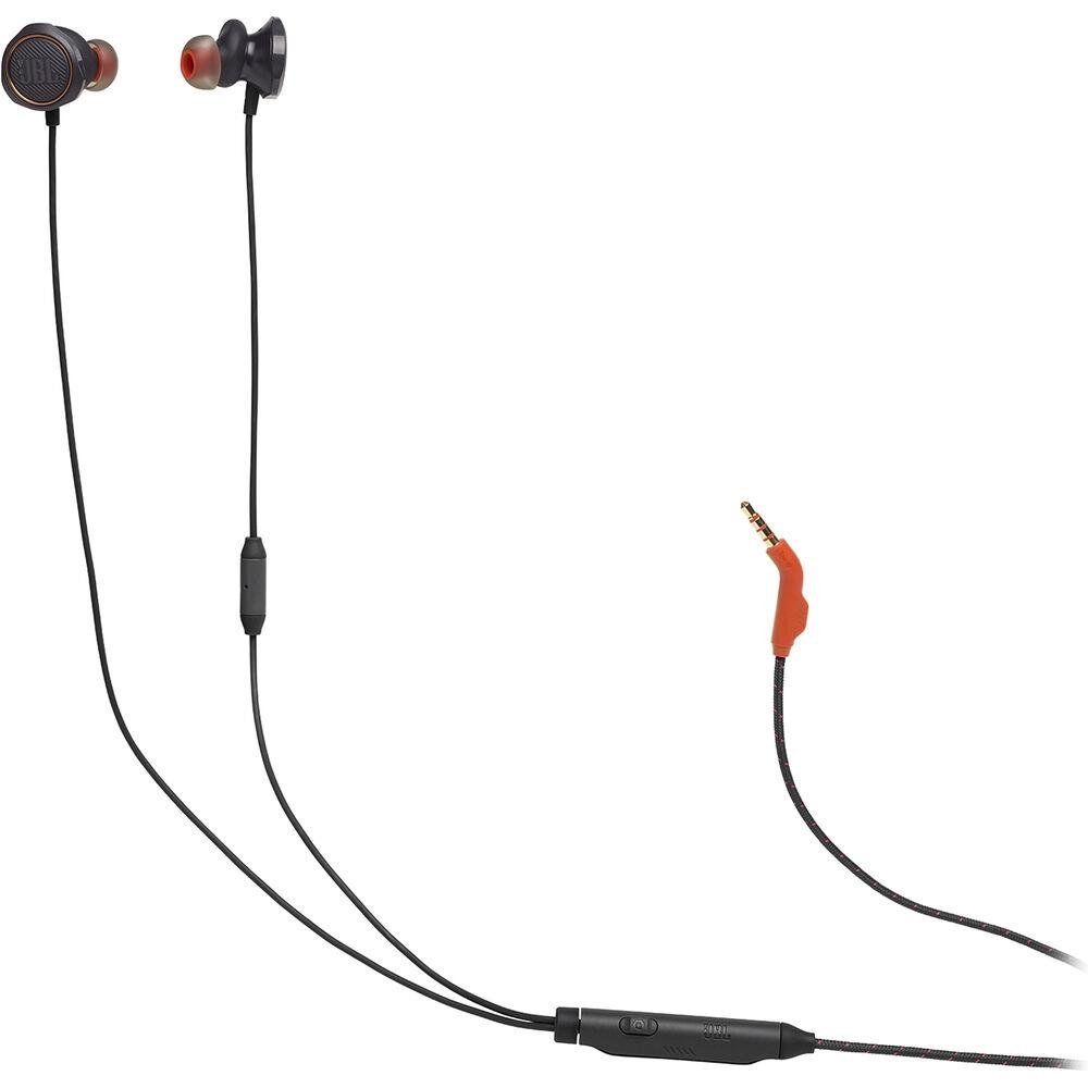 Fone de Ouvido Gamer Intra-Auricular JBL Quantum 50, PC Mobile e PS5, Preto - JBLQUANTUM50BLK