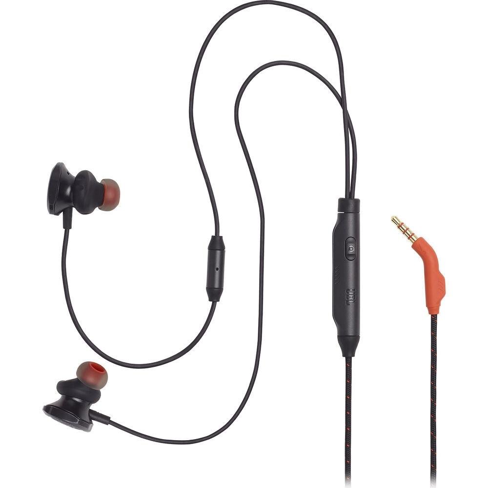 Imagem 2 de 7 do produto Fone de Ouvido Gamer Intra-Auricular JBL Quantum 50, PC Mobile e PS5, Preto - JBLQUANTUM50BLK