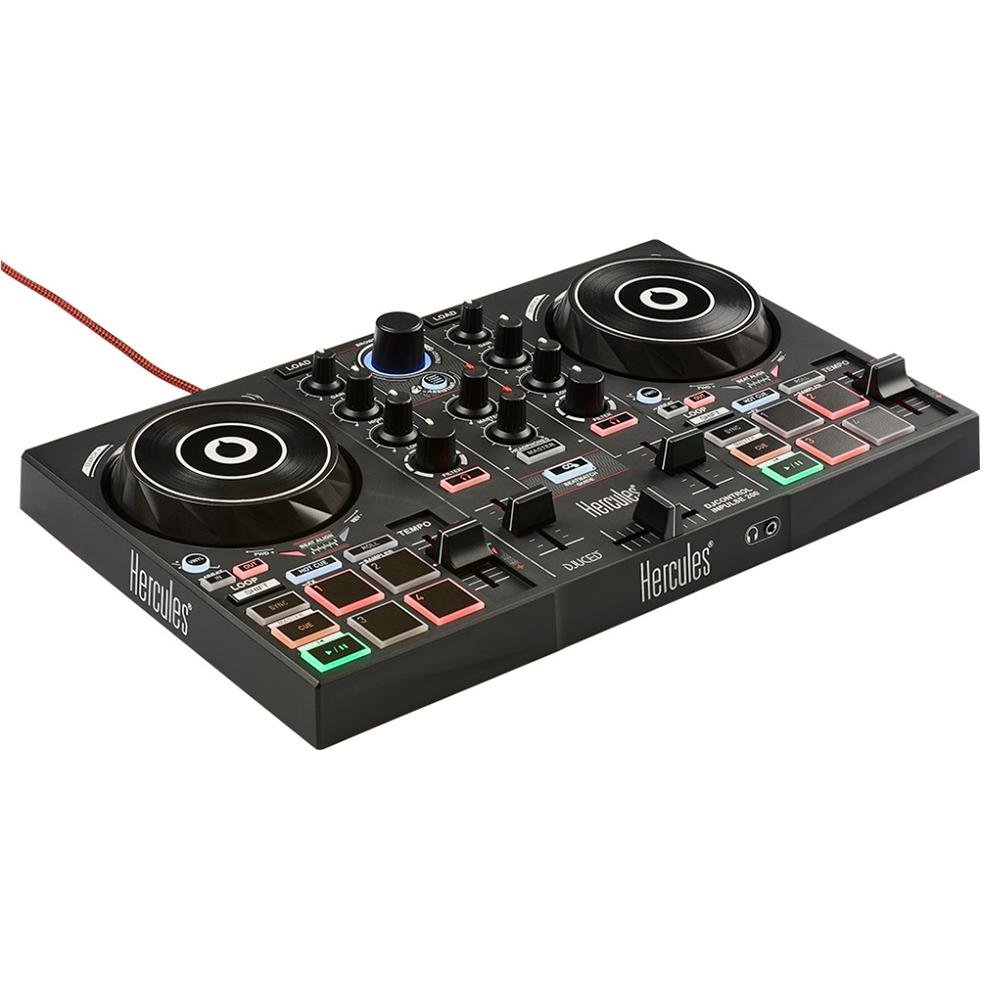 Controladora Hercules DJControl Inpulse 200 | KaBuM!