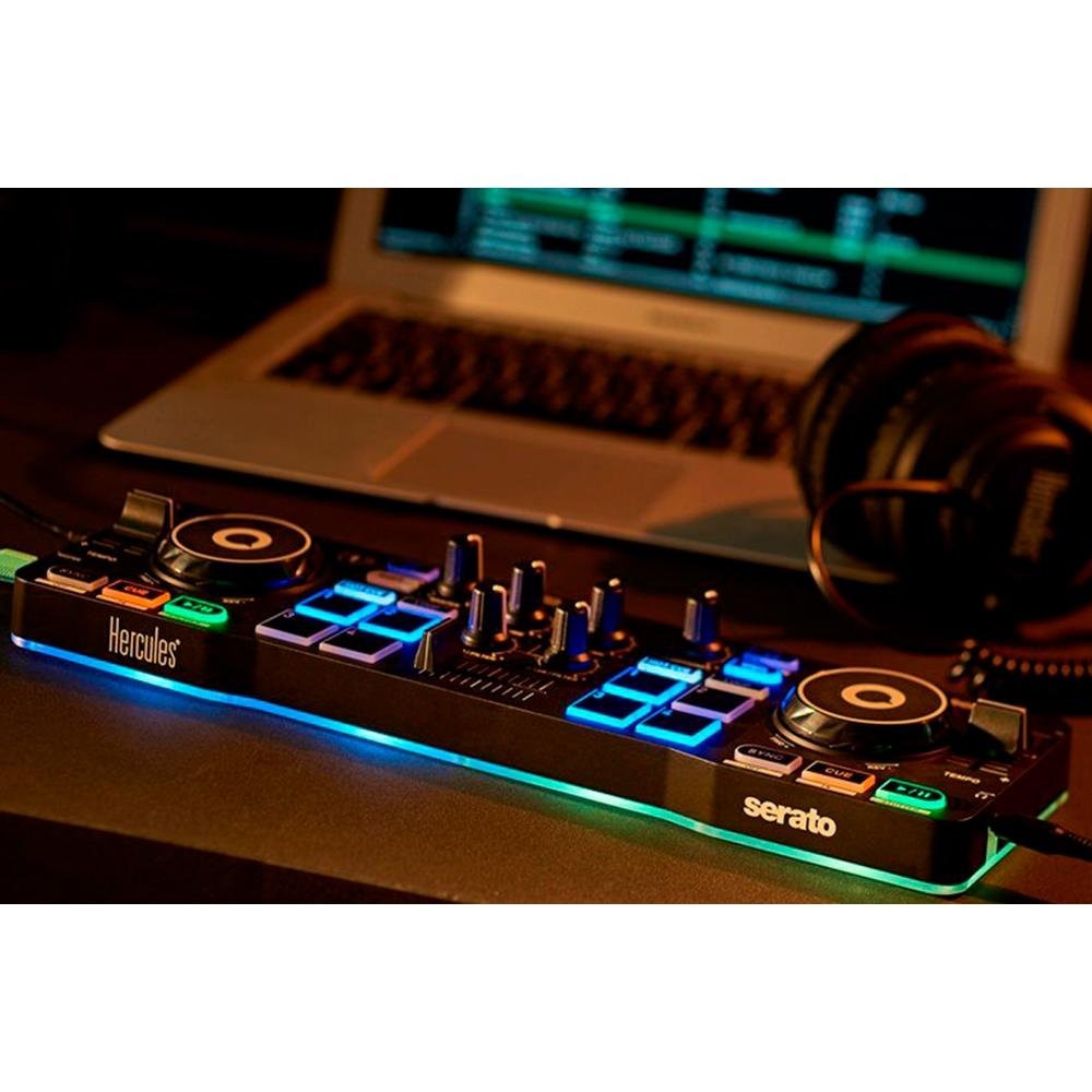 Controladora Hercules DJControl Starlight | KaBuM!