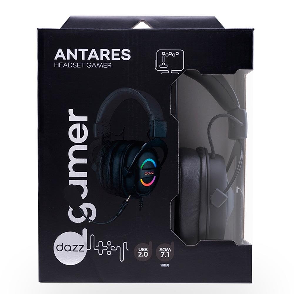 Headset Gamer DAZZ Antares Scorpion 7.1 