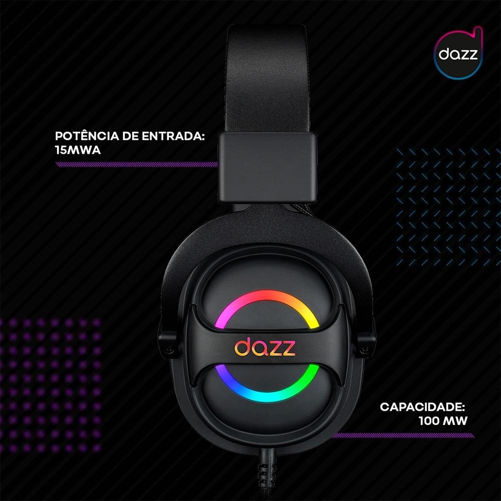 Headset Gamer DAZZ Antares Scorpion 7.1 