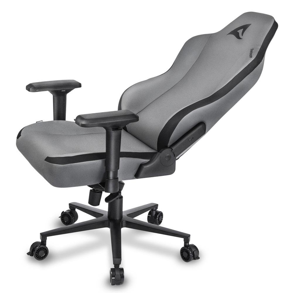 Imagem 4 de 8 do produto Cadeira Gamer Sharkoon Skiller SGS40, 150kg, Braço 4D, Preto/Cinza
