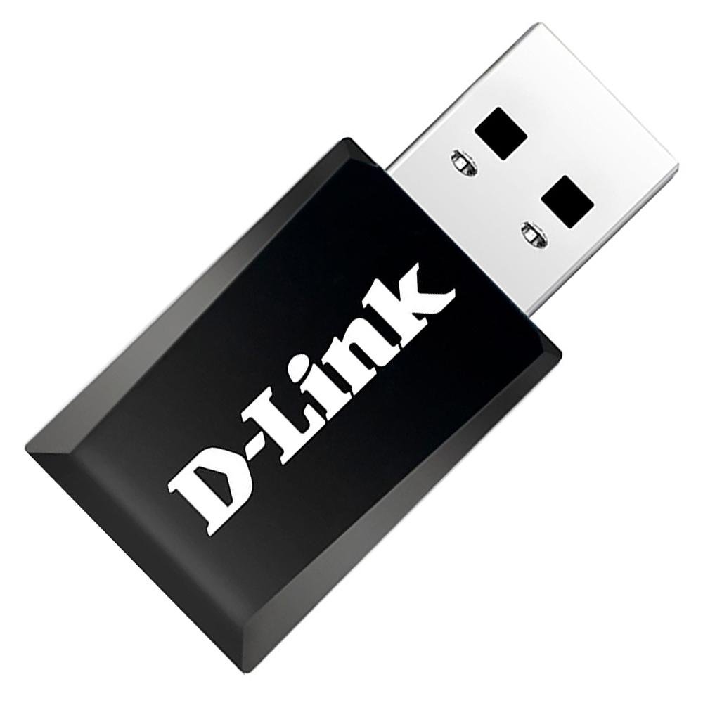Imagem 2 de 2 do produto Adaptador WiFi D-Link, AC1200, Dual-Band, 5GHz 802.11ac, USB 3.0 - DWA-182