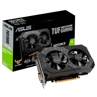 A ASUS TUF Gaming GeForce GTX 1650 foi construída com o desempenho gráfico inovador da premiada arquitetura NVIDIA Turing para turbinar seus jogos fav
