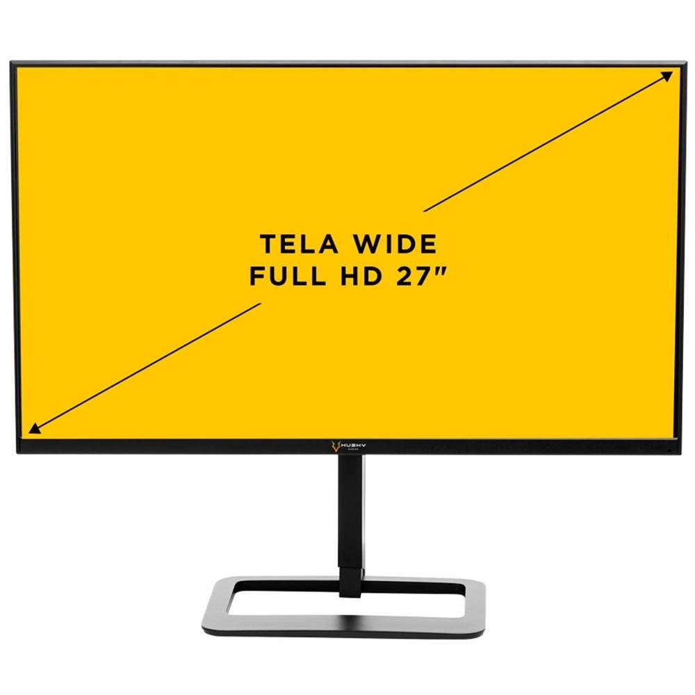 Monitor Gamer Husky Avalanche 27", Wide, 144Hz, Full HD, 1ms, IPS, DisplayPort e HDMI, Adaptive Sync, Som Integrado, Preto - HGMT004 Monitor Gamer Husky Avalanche 27", Wide, 144Hz, Full HD, 1ms, IPS, DisplayPort e HDMI, Adaptive Sync, Som Integrado, Preto - HGMT004