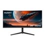 Monitor Gamer Curvo Husky Tempest 34", Ultrawide, 180Hz, QHD, 1ms, DisplayPort e HDMI, Adaptive Sync, 99% sRGB, Preto - HGMT005