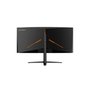 Monitor Gamer Curvo Husky Tempest 34", Ultrawide, 180Hz, QHD, 1ms, DisplayPort e HDMI, Adaptive Sync, 99% sRGB, Preto - HGMT005