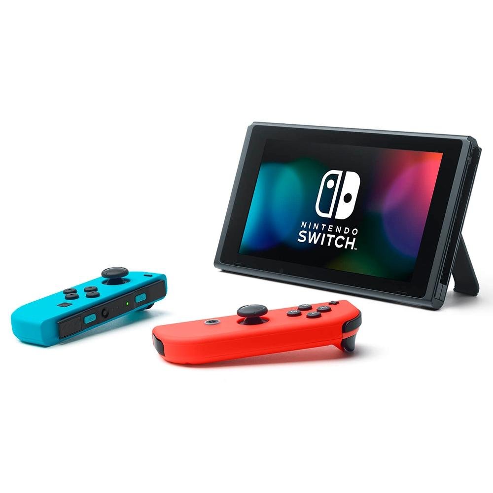 Nintendo Switch, 32GB, Neon com Joycon | KaBuM!