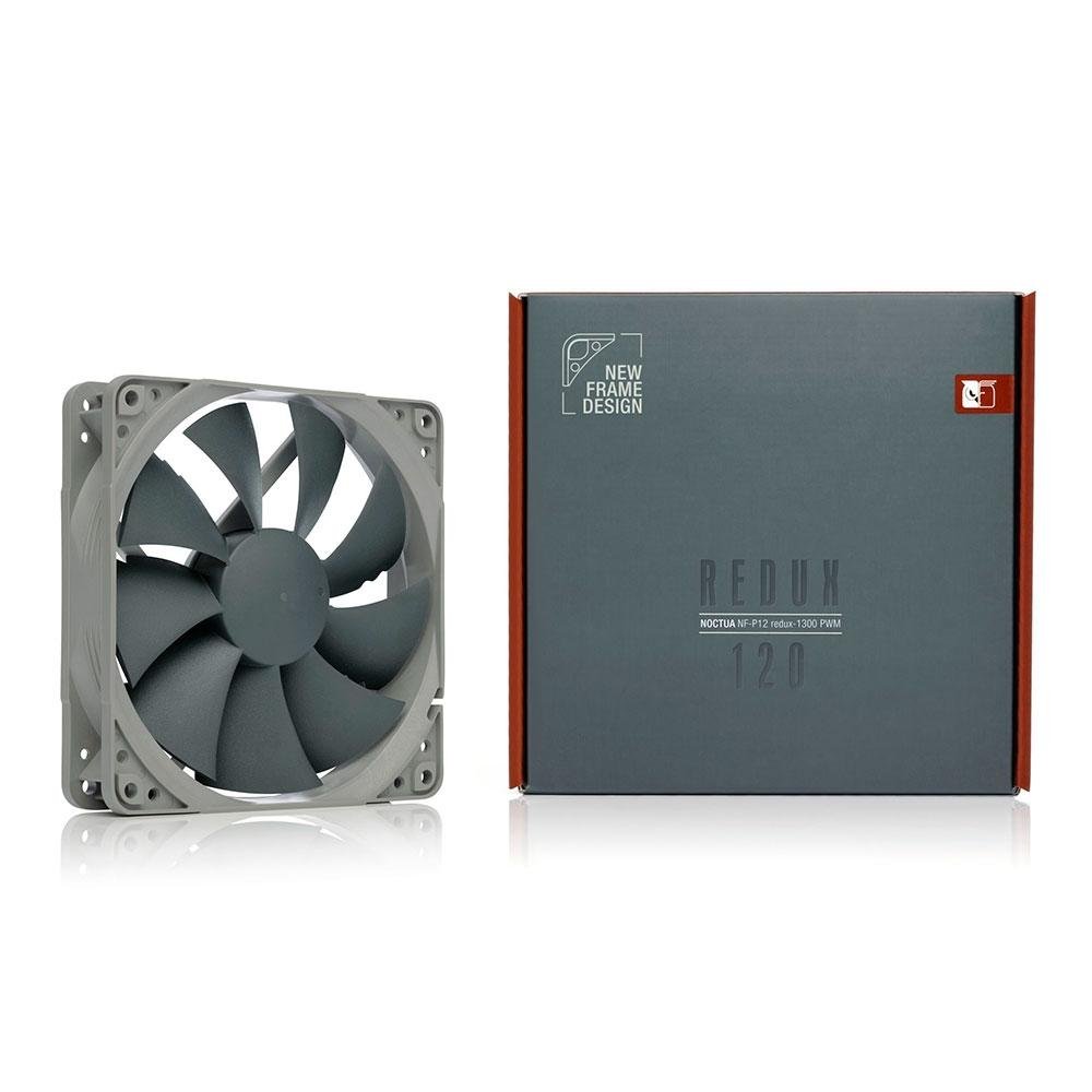 Ventoinha Noctua 120mm, Cinza - NF-P12 Redux-1300 PWM - view 4