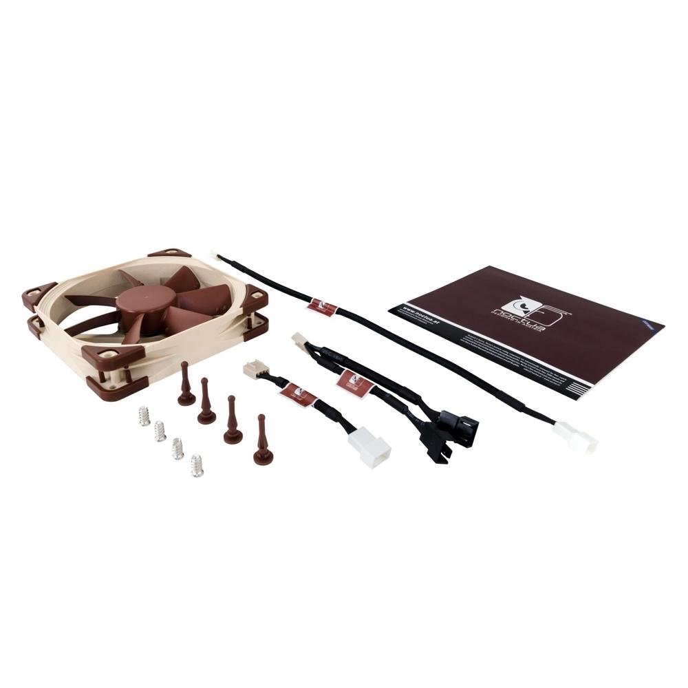 Ventoinha Noctua, 120mm, Marrom - NF-S12A PWM - view 5