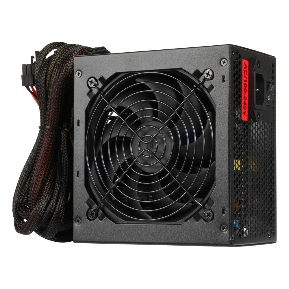 Imagem 7 de 15 do produto Fonte Fortrek Black Hawk, 500W, 80 Plus Bronze, PFC Ativo, Sem Cabo, Preto - 70459