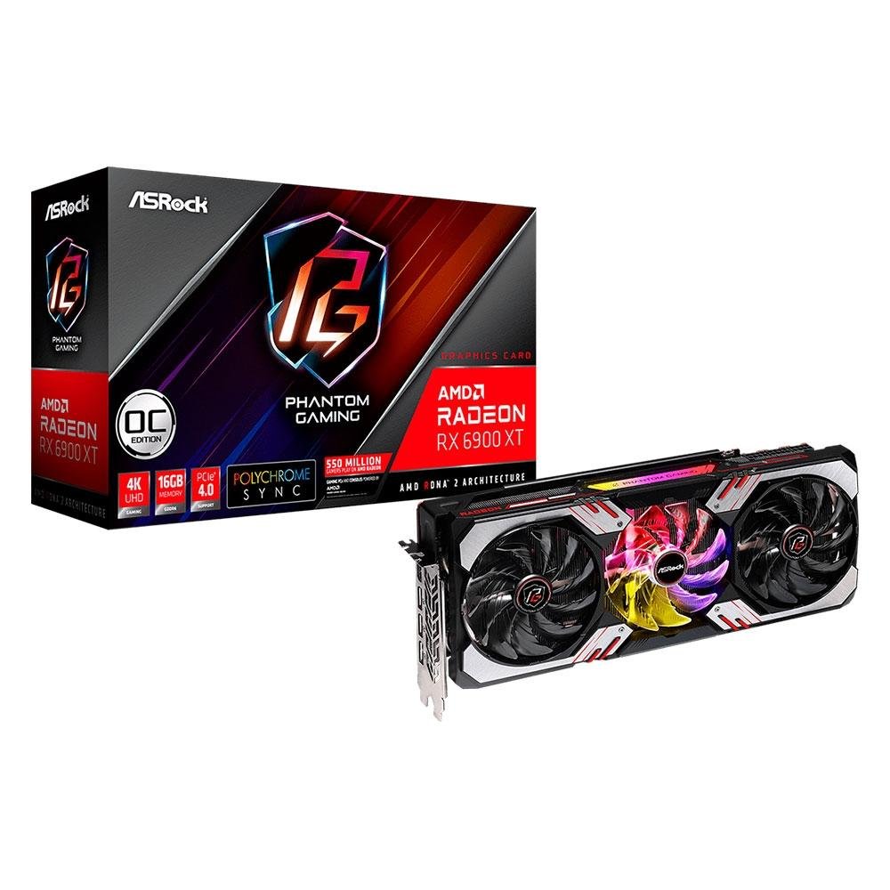 ※訳あり ASRock Radeon RX 6900 XT OC Edition Placa Vídeo ASRock AMD Radeon RX 6900 XT Graphics