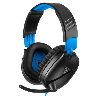Headset Gamer Turtle Beach Recon 70P Compativel com PS4 PS5 PC Xbox One Nintendo Switch e Mobile Drivers 40mm TB70PP0003 KaBuM