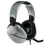 Headset Gamer Turtle Beach Recon 70P, Compatível com PS4 PS5 PC Xbox One Nintendo Switch e Mobile, Drivers 40mm, Prata - TB70PP0006