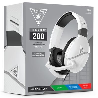 Headset Gamer Turtle Beach Recon 200 Compat vel com PC PS4 PS5