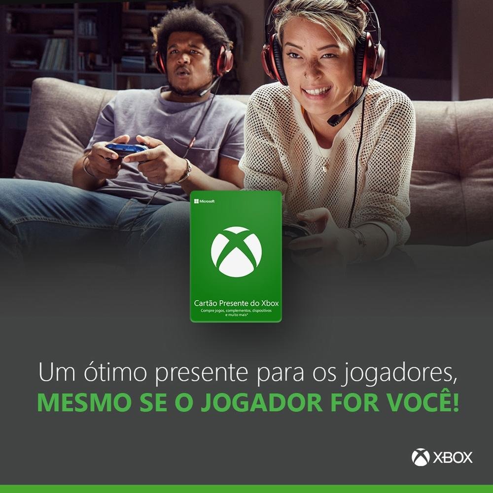 Gift Card Xbox: 200 Reais - Código Digital | KaBuM!