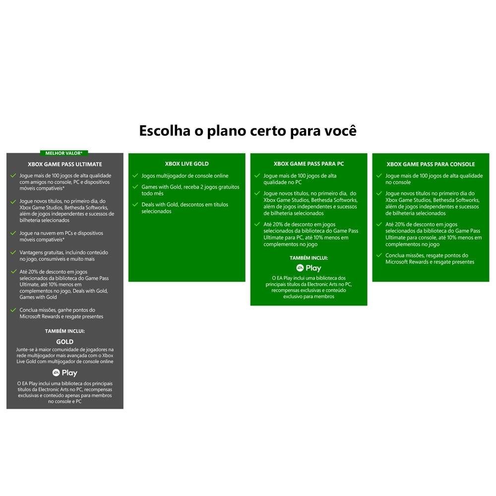 Gift Card Xbox Game Pass Ultimate 3 Mês - Código Digital